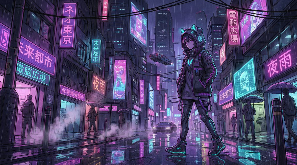 偷拍赛博朋克动漫